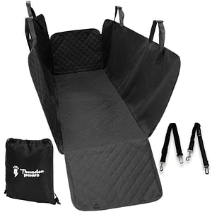 Thunderpaws Pet Car Seat Cover, Good or Bad Maybe Impressive 1 Thunderpaws Premium Pet Car Seat Cover - Waterproof Heavy-Duty Material with Side Flaps